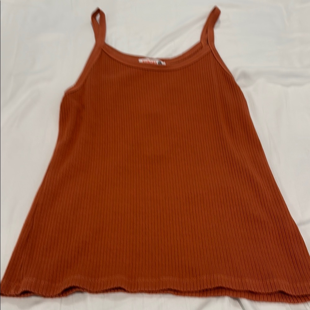 Women's Burnt Orange Tank Top